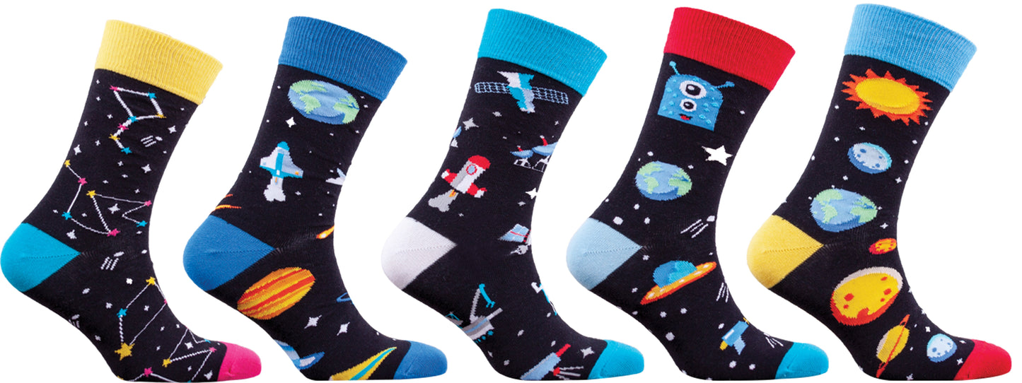 Men's Outer Space Socks