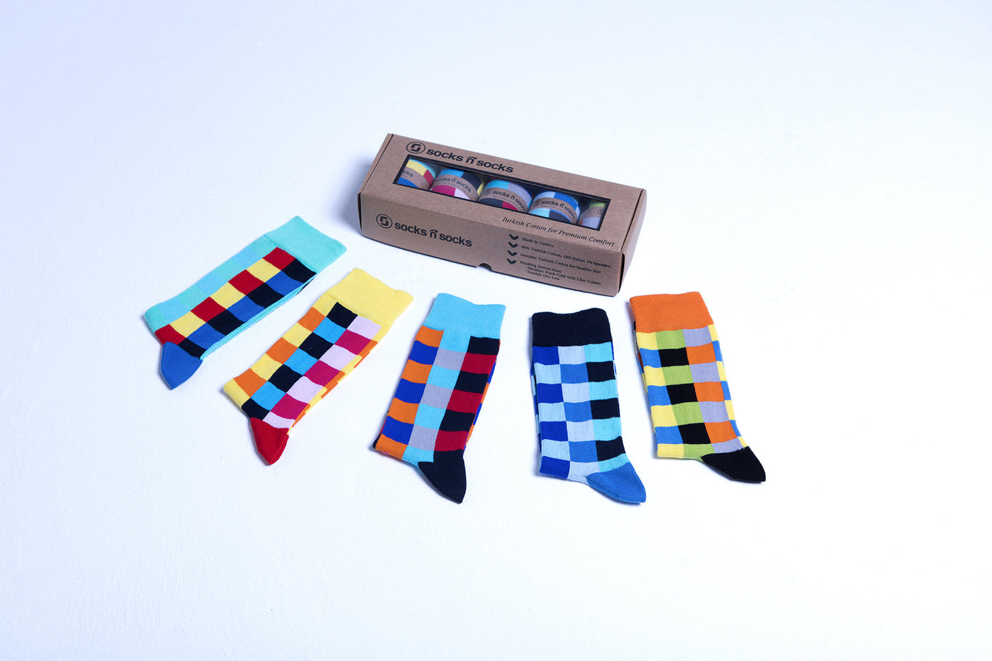 Men's Traditional Blocks Socks